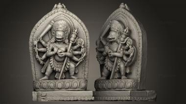 Indian sculptures Narsinha 3d model